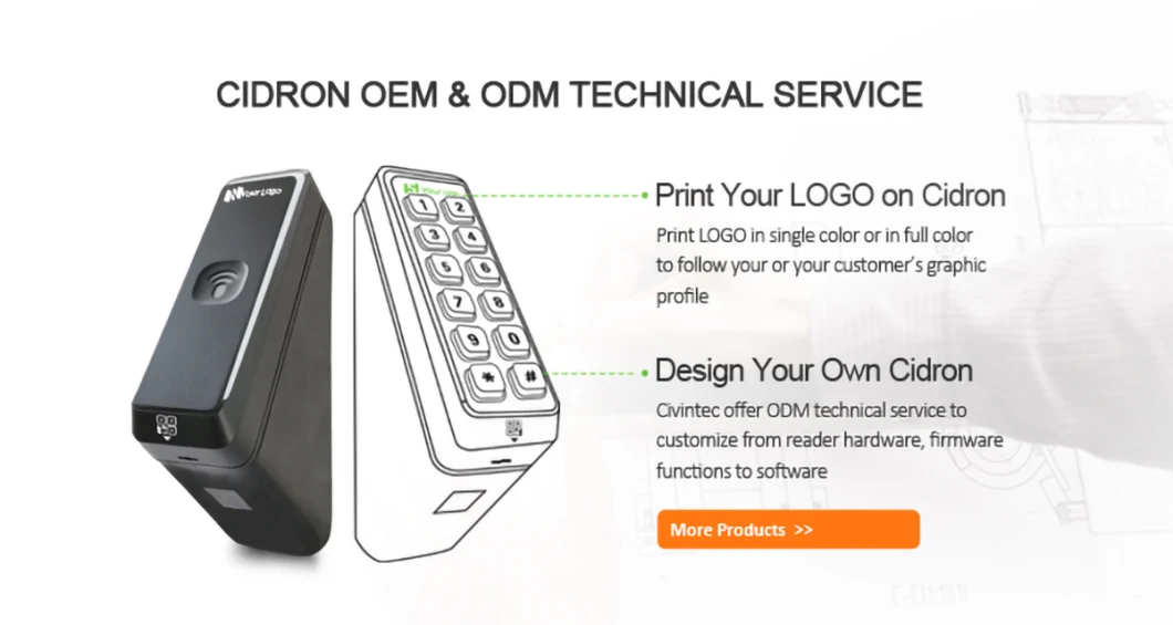 RS485 Barcode Scanner Qr Code Scanner with NFC RFID Multi Smart Card Reader in Dual Frequency