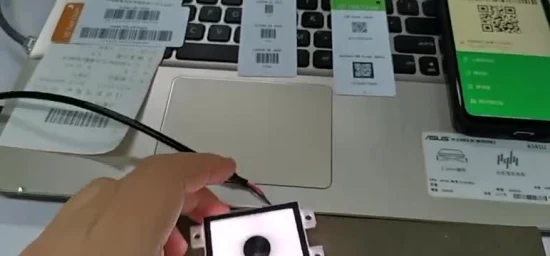 1D 2D-Barcode-Scanner mit fester Montage, USB-RS232-Schnittstelle für Pdf417 und Kiosk